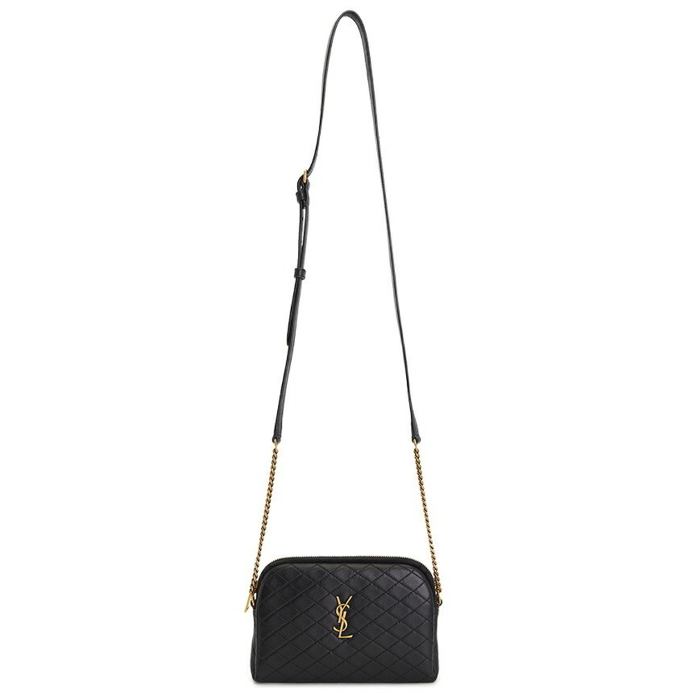 Saint Laurent Gaby zipped pouch black quilted lambskin leather - Picture 6 of 9